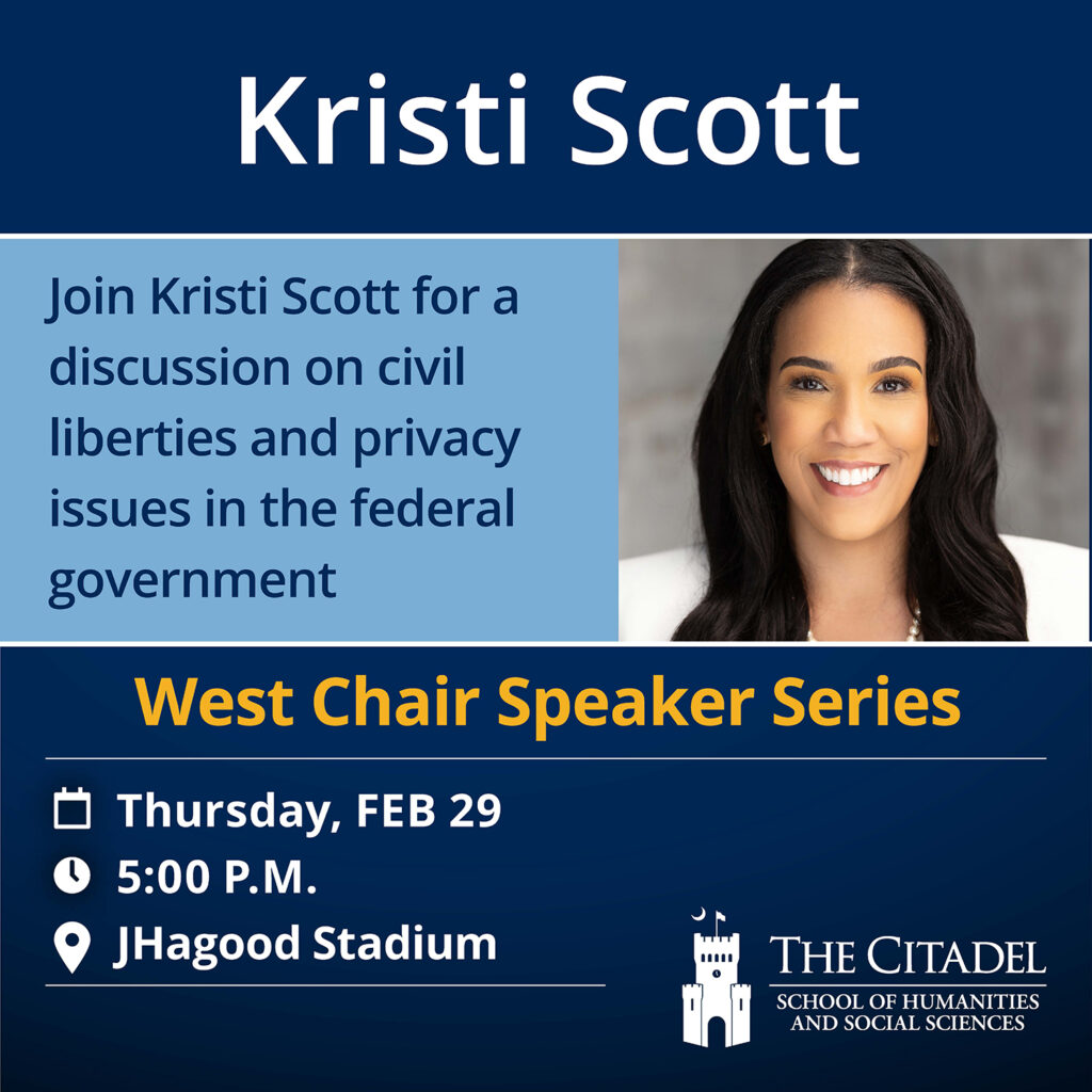 West Chair Speaker Series: Kristi Scott
