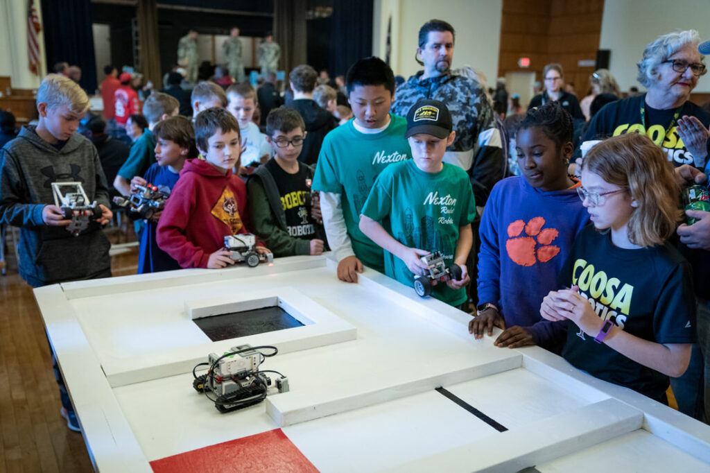 A STEM Center Robotics Competition