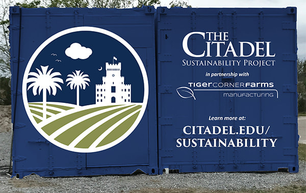 The Citadel Sustainability Project (CSP) Logo