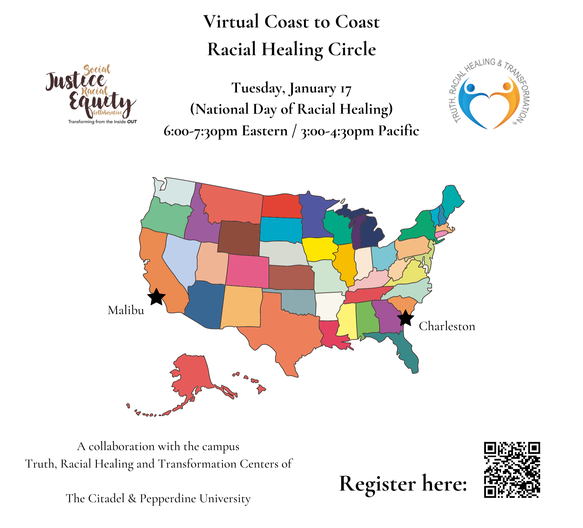 virtual coast to coast racial healing circle 