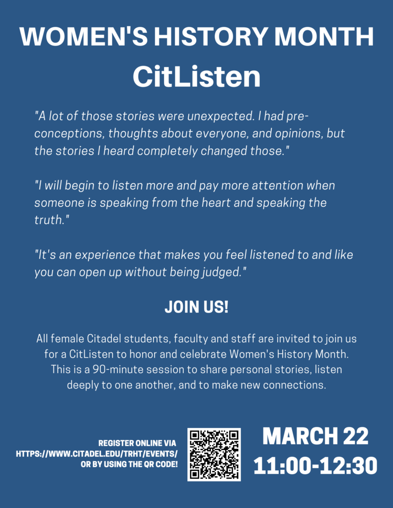 womens history month CitListen